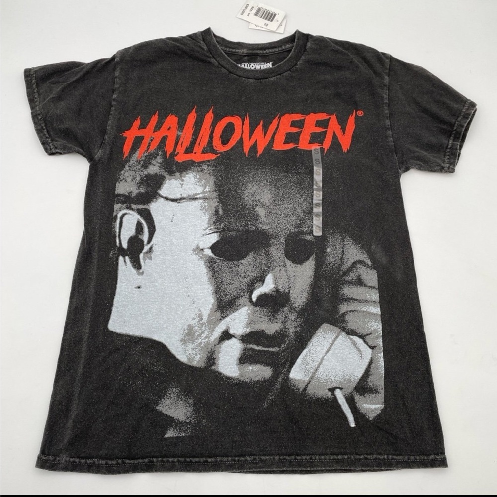 John‎ Carpenter's Halloween Horror Movie Michael Myers Graphic Tee T-Shirt - S